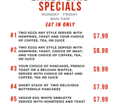 early bird special - 1
